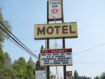 Motel Coach N Four Grass Valley Exteriér fotografie
